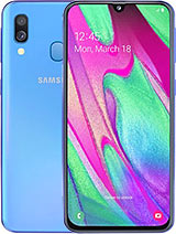 Best available price of Samsung Galaxy A40 in Estonia